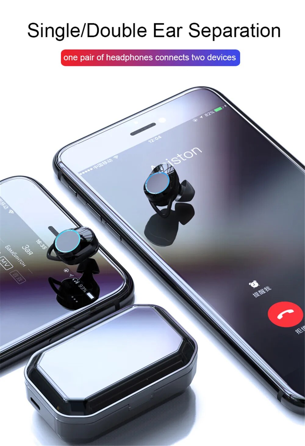 Stereo Touch Wireless Earphones