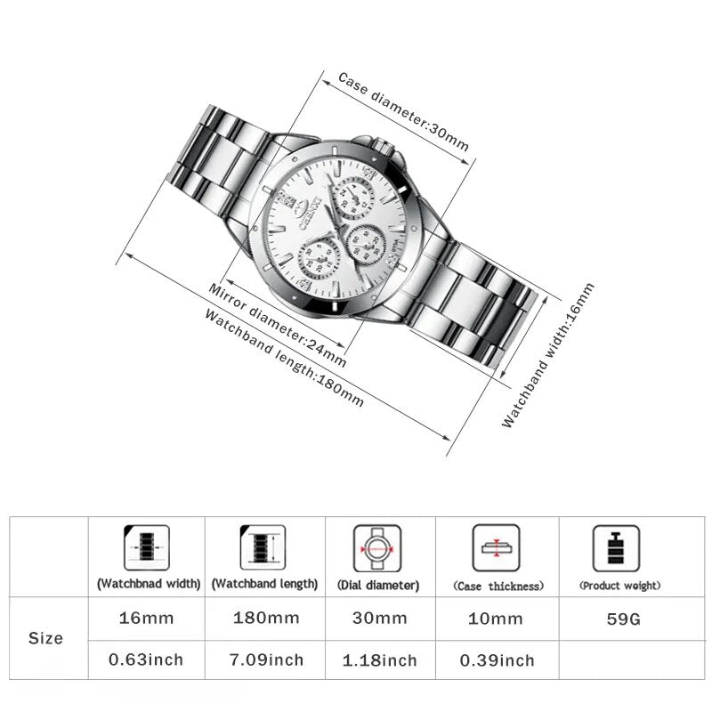 Fashion luxury watch , All Stainless