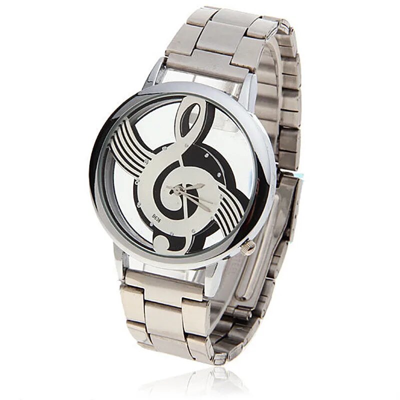 Luxury Skeleton Fashion Stainless Steel Wristwatch for Men