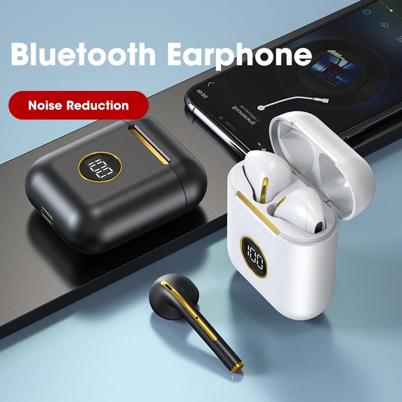 TWS Bluetooth 5.1 Earphone Charging Box Wireless Headphone Stereo Earbuds.