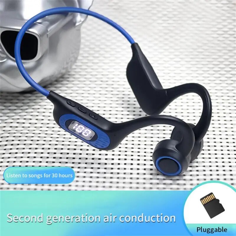 Wireless Bluetooth 5.3 Headphone Outdoor Sport  Headset with Mic for Android IOS Support SD Card